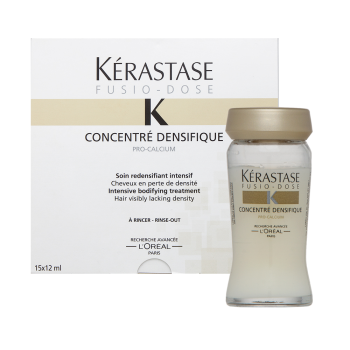 Kérastase Fusio-Dose Concentré Densifique Intensive Bodifying kuracja do włosów bez objętości Treatment 15 x 12 ml