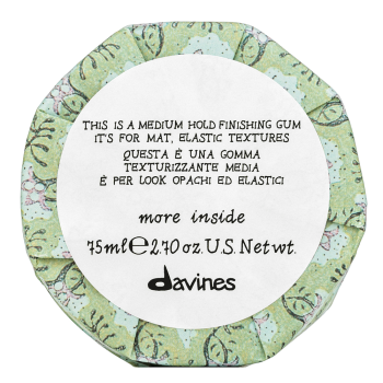 Davines More Inside Medium Hold Finishing Gum pasta do stylizacji do średniego utrwalenia 75 ml