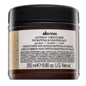 Davines Alchemic Conditioner odżywka tonizująca dla ożywienia koloru ciepłych odcieni blondu Golden 250 ml