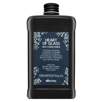 Davines Heart Of Glass Rich Conditioner odżywka wzmacniająca do włosów blond 1000 ml