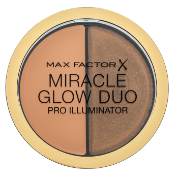 Max Factor Miracle Glow Duo iluminator pentru toate tipurile de piele 030 Deep 11 g