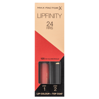 Max Factor Lipfinity Lip Colour Flüssig-Lippenstift 125 So Glamorous 4 ml
