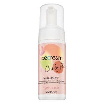 Inebrya Ice Cream Curly Plus Curl Mousse ošetrujúca pena pre kučeravé vlasy 150 ml