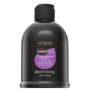 Alter Ego ChromeEgo Silver Maintain Anti-yellow Shampoo Champú neutralizante Para cabello rubio platino y gris 300 ml