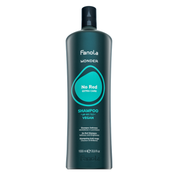 Fanola Wonder No Red Extra Care Shampoo neutralizující šampon pro tmavé vlasy 1000 ml