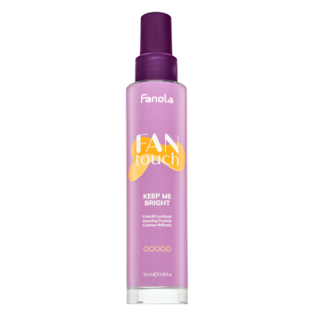 Fanola Fan Touch Keep Me Bright Glossing Crystals cristales líquidos Para la suavidad y brillo del cabello 100 ml