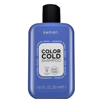 Kemon Color Cold Shampoo tónovací šampon pro neutralizaci žlutých tónů 250 ml