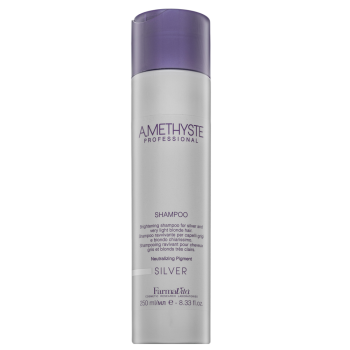 Amethyste Professional Silver Shampoo neutralizujúci šampón pre platinovo blond a šedivé vlasy 250 ml