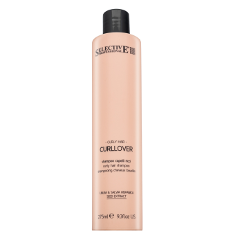 Selective Professional Curllover Curly Hair Shampoo Champú nutritivo para cabello rizado 275 ml