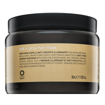 OWAY Silk'n Glow Hair Mask kräftigende Maske für Feinheit und Glanz des Haars 500 ml