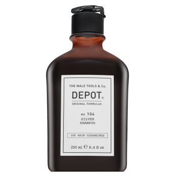 Depot No. 104 Silver Shampoo Шампоан за неутрализиране на жълтите тонове 250 ml