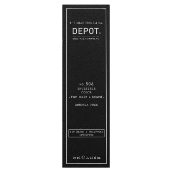 Depot No. 506 Invisible Color polpermanentna barva za lase in brado Natural Titanium 60 ml