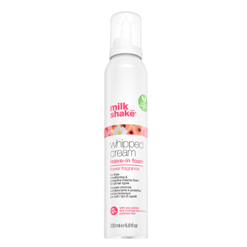 Milk_Shake Whipped Cream Leave-In Foam Flower Fragrance Cuidado de enjuague Para cabello teñido 200 ml