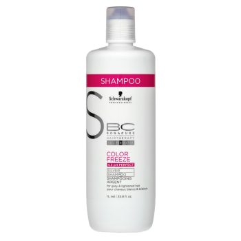 Schwarzkopf Professional BC Bonacure Color Freeze Silver Shampoo șampon cu reflexe argintii 1000 ml