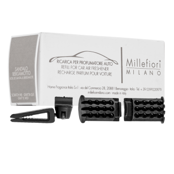 Millefiori Milano Icon Car Air Freshener Sandalo Bergamotto