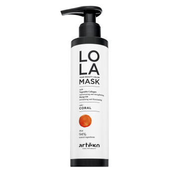 Artègo Lola Your Beauty Colour Mask het intense, kleurende haarmasker voor haar Coral 200 ml