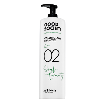 Artègo Good Society 02 Color Glow Shampoo șampon hrănitor pentru strălucirea și protejarea părului vopsit 1000 ml