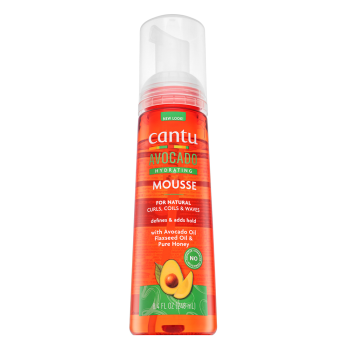 Cantu Avocado Hydrating Mousse pianka nawilżająca do podkreślenia fal i loków 248 ml