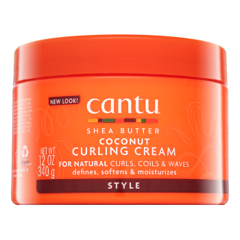 Cantu Shea Butter Coconut Curling Cream Crema para peinar para cabello rizado 340 g