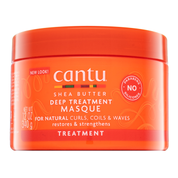 Cantu Shea Butter Deep Tretment Masque erősítő maszk nagyon száraz és sérült hajra 340 g