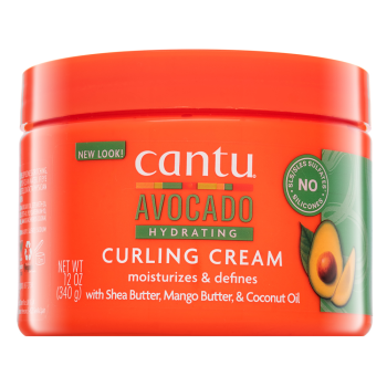 Cantu Avocado Hydrating Curling Cream vochtinbrengende crème voor golfdefinitie 340 g