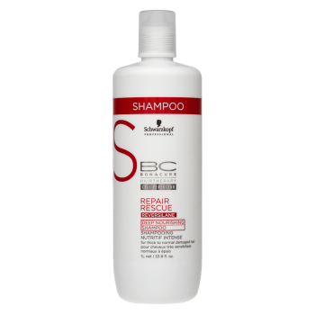 Schwarzkopf Professional BC Bonacure Repair Rescue Deep Nourishing Shampoo șampon pentru păr deteriorat 1000 ml