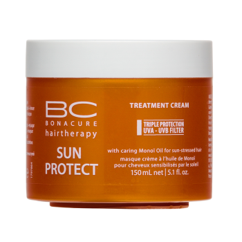 Schwarzkopf Professional BC Bonacure Sun Protect Treatment Cream maszk nap által károsult hajra 150 ml