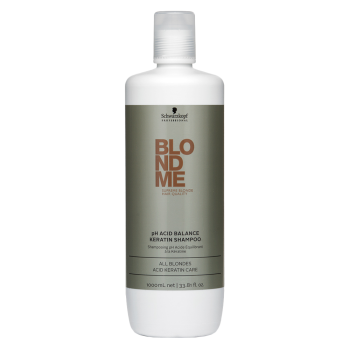 Schwarzkopf Professional BlondMe pH Acid Balance Keratin Shampoo shampoo for blond hair 1000 ml