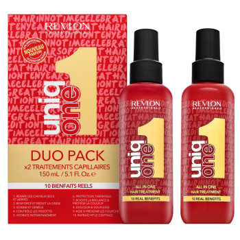 Revlon Professional Uniq One All In One Treatment Duo Leave-in hair treatment for all hair types 150 ml + 150 ml