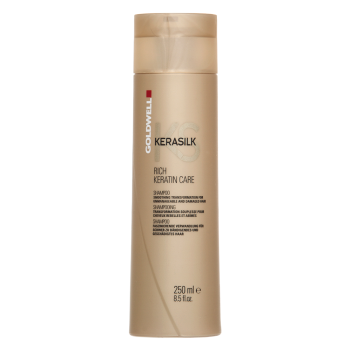 Goldwell Kerasilk Rich Keratin Care Shampoo šampon za neukrotivu i oštećenu kosu 250 ml