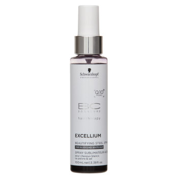 Schwarzkopf Professional BC Bonacure Excellium Beautifying Steel Spray spray platinaszőke és ősz hajra 100 ml