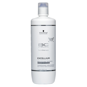 Schwarzkopf Professional BC Bonacure Excellium Beautifying Beautifying Shampoo șampon pentru păr blond platinat si grizonat 1000 ml