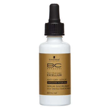 Schwarzkopf Professional BC Bonacure Excellium Taming Anti-Dry Serum siero per capelli maturi 30 ml