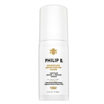 PHILIP B Weightless Conditioning Water acondicionador en spray sin enjuague Para potenciar el brillo del cabello 75 ml
