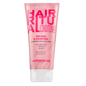 Dermacol Hair Ritual Red Hair & Color Seal Conditioner balsam pentru întărire pentru păr cu nuanțe de cupru 200 ml