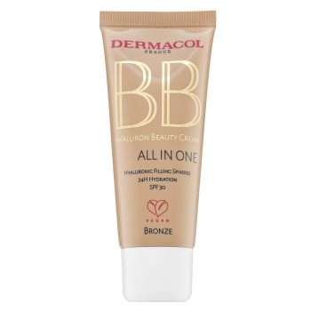 Dermacol All in One Hyaluron Beauty Cream BB Creme mit Hydratationswirkung 02 Bronze 30 ml