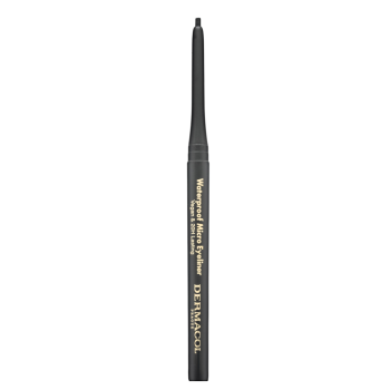 Dermacol Waterproof Micro Eyeliner wodoodporna kredka do oczu 01 Black