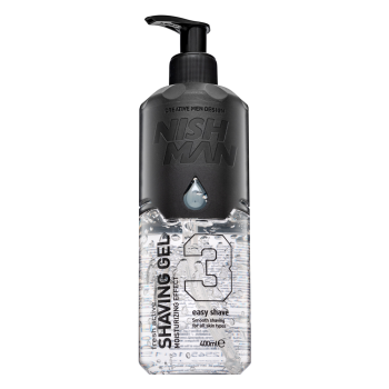 Nishman borotválkozási gél Fresh Active Shaving Gel Easy Shave 400 ml