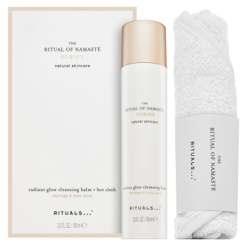 Rituals The Ritual Of Namasté Radiant Glow Cleansing Balm balsam de curățare pentru o piele luminoasă și uniformă 100 ml