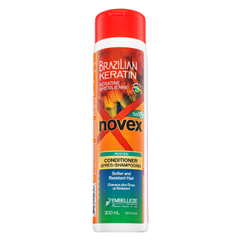 Novex Brazilian Keratin Conditioner balsam pentru întărire pentru păr uscat si deteriorat 300 ml