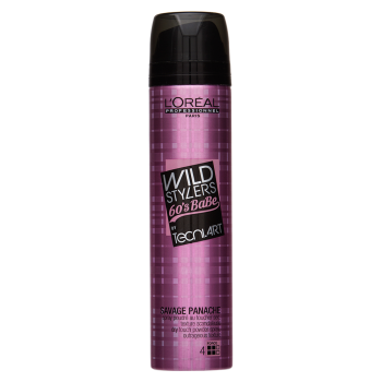 L´Oréal Professionnel Tecni.Art Wild Stylers 60's BaBe Savage Panache Dry Touch Powde lakier do włosów dla silnego utrwalenia 250 ml