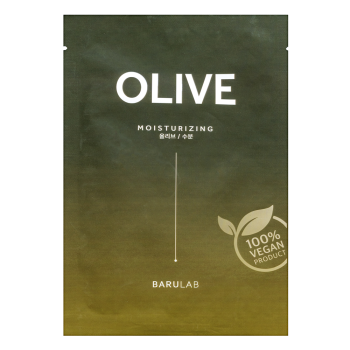 Barulab The Clean Vegan plátýnková maska Mask Olive 23 g