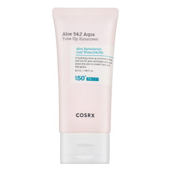COSRX Aloe 54.2 Aqua fluid protector tonifiant pentru față Tone-up Sunscreen SPF 50+ PA++++ 50 ml