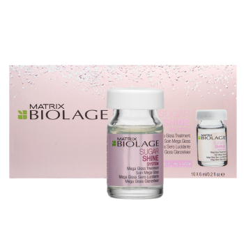 Matrix Biolage Sugar Shine Mega Gloss Treatment hajkúra normál hajra 10 x 6 ml
