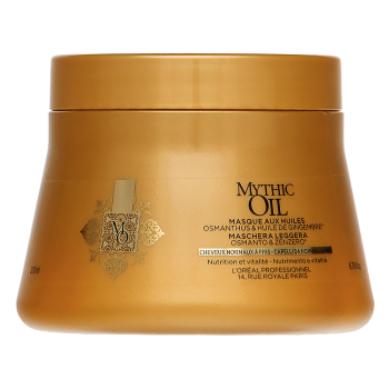 L´Oréal Professionnel Mythic Oil Oil Light Masque maszk vékony szálú és normál hajra 200 ml
