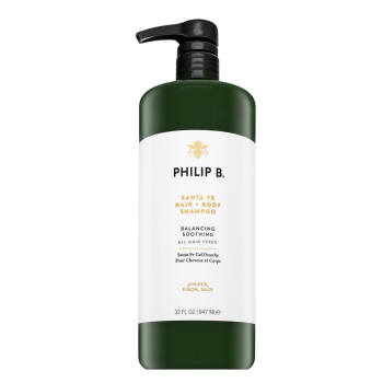 PHILIP B Santa Fe Hair + Body Shampoo Champú y gel de ducha 2 x 1 con efecto refrescante 947 ml