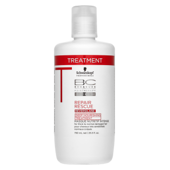 Schwarzkopf Professional BC Bonacure Repair Rescue Deep Nourishing Reversilane Treatment maszk sérült hajra 750 ml