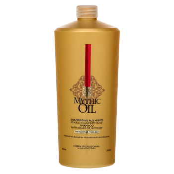 L´Oréal Professionnel Mythic Oil Shampoo Champú Para cabellos ásperos y rebeldes 1000 ml