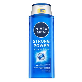 Nivea Men Strong Power Shampoo versterkende shampoo voor dagelijks gebruik 400 ml