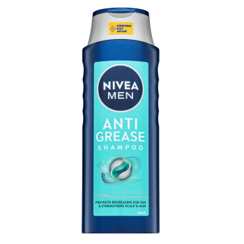 Nivea Men Anti Grease Shampoo Champú limpiador Para el cabello graso rápido 400 ml